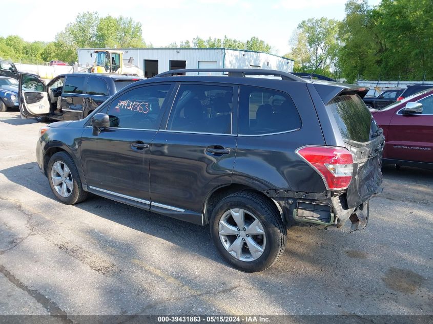 2015 Subaru Forester 2.5I Touring VIN: JF2SJAWC9FH572628 Lot: 39431863