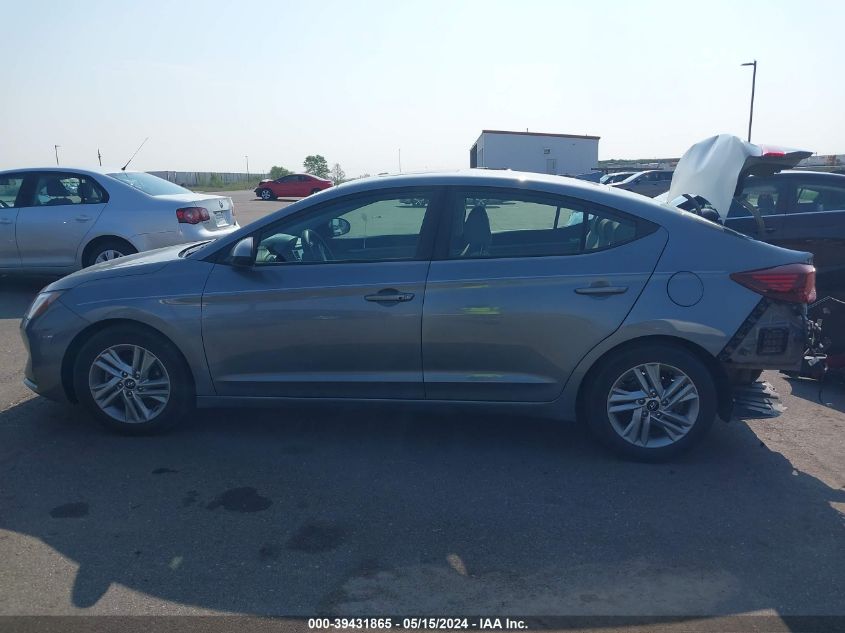 2019 HYUNDAI ELANTRA SEL/VALUE/LIMITED - KMHD84LF7KU852497