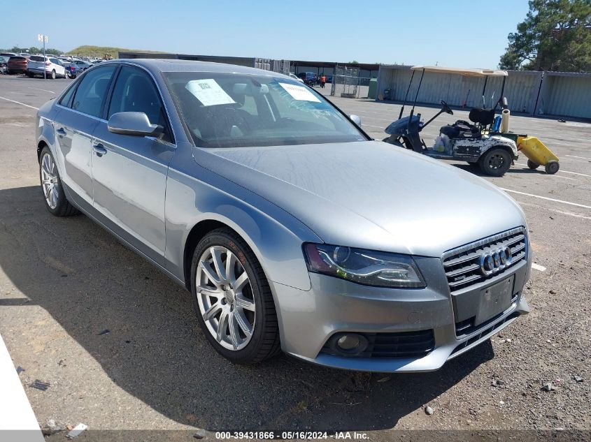 2011 Audi A4 2.0T Premium VIN: WAUFFAFL3BN028751 Lot: 39431866