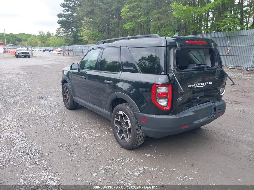 2021 Ford Bronco Sport Big Bend VIN: 3FMCR9B6XMRA79378 Lot: 39431879