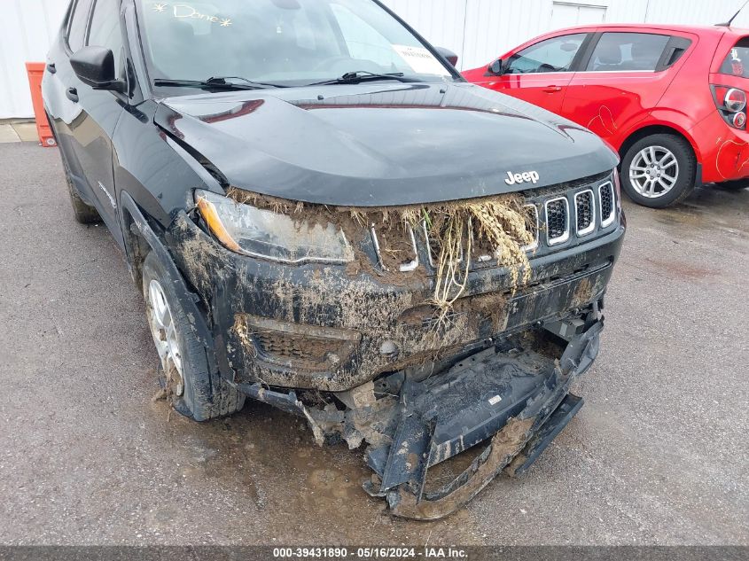 2017 Jeep New Compass Sport 4X4 VIN: 3C4NJDAB9HT640586 Lot: 39431890