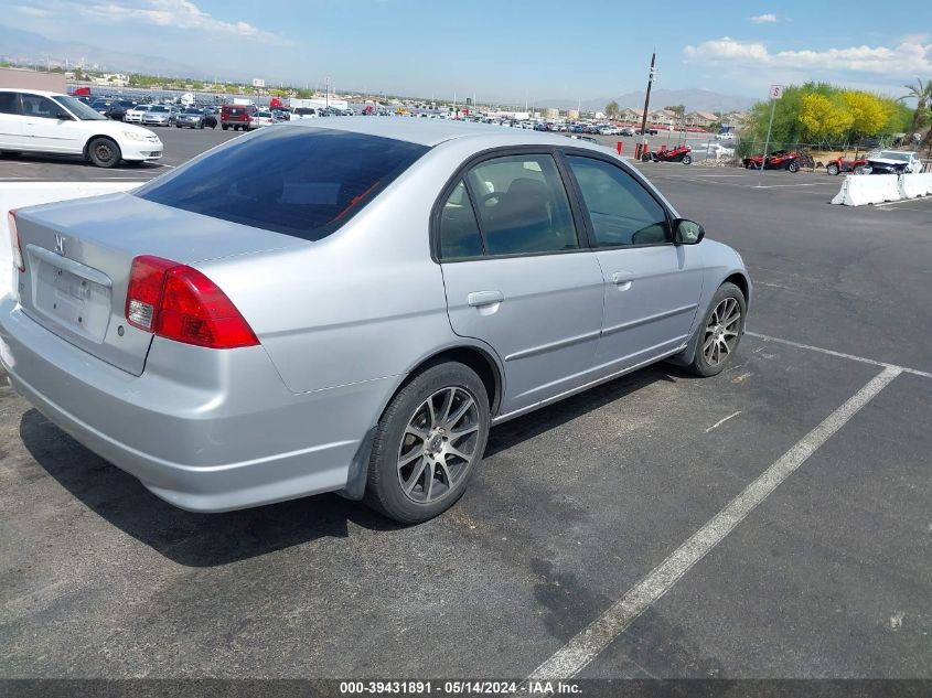 2005 Honda Civic Lx VIN: 1HGES16525L021657 Lot: 39431891