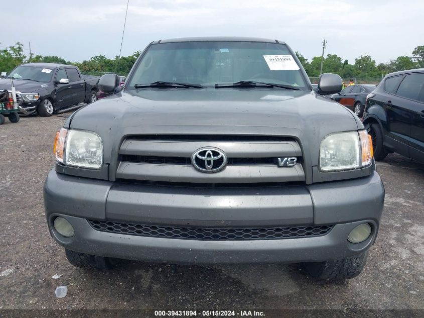 2003 Toyota Tundra Ltd V8 VIN: 5TBBT48113S438556 Lot: 39431894