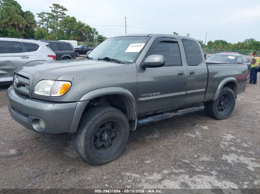 2003 Toyota Tundra Ltd V8 VIN: 5TBBT48113S438556 Lot: 39431894