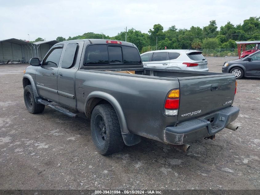 2003 Toyota Tundra Ltd V8 VIN: 5TBBT48113S438556 Lot: 39431894