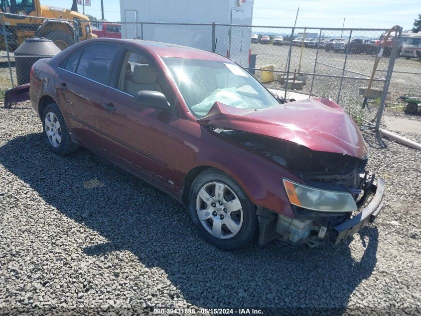 2008 Hyundai Sonata Gls VIN: 5NPET46C98H299783 Lot: 39431898