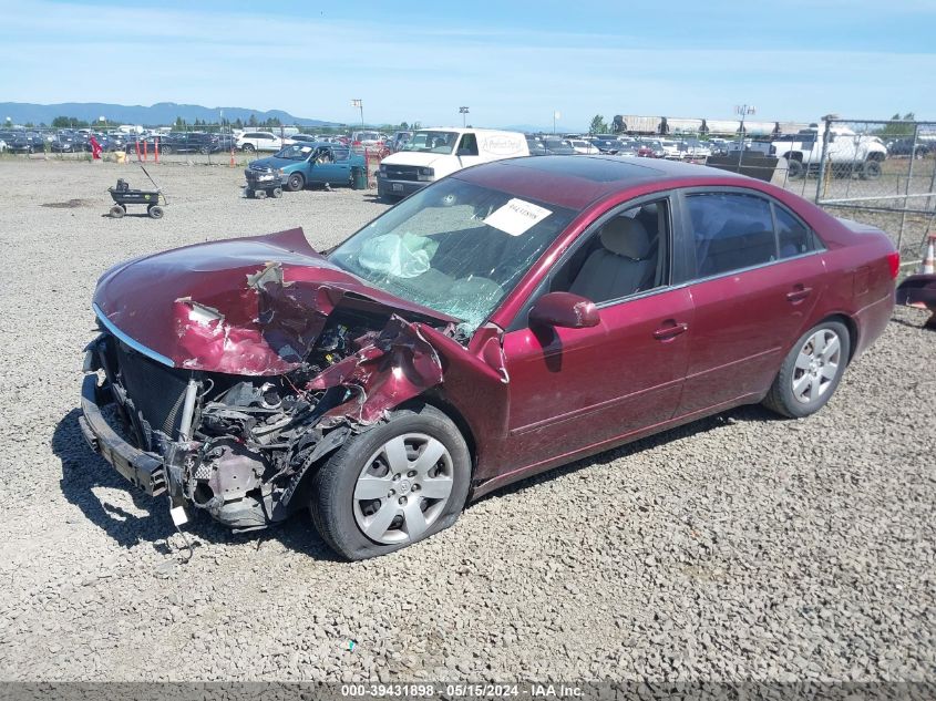 2008 Hyundai Sonata Gls VIN: 5NPET46C98H299783 Lot: 39431898