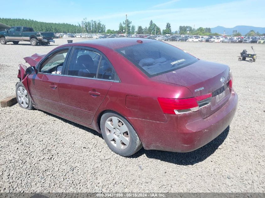 2008 Hyundai Sonata Gls VIN: 5NPET46C98H299783 Lot: 39431898