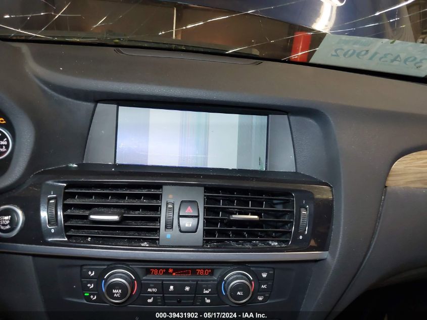 2014 BMW X3 xDrive28I VIN: 5UXWX9C59E0D10271 Lot: 39431902