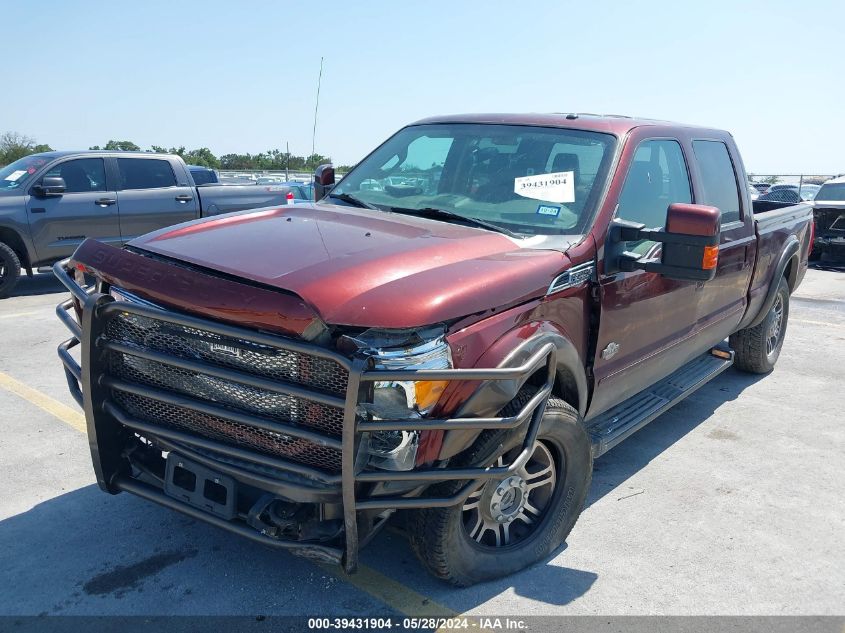 2016 Ford F-250 Lariat VIN: 1FT7W2BT9GEA12497 Lot: 39431904