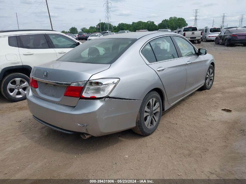 2014 Honda Accord Lx VIN: 1HGCR2F32EA227144 Lot: 39431906