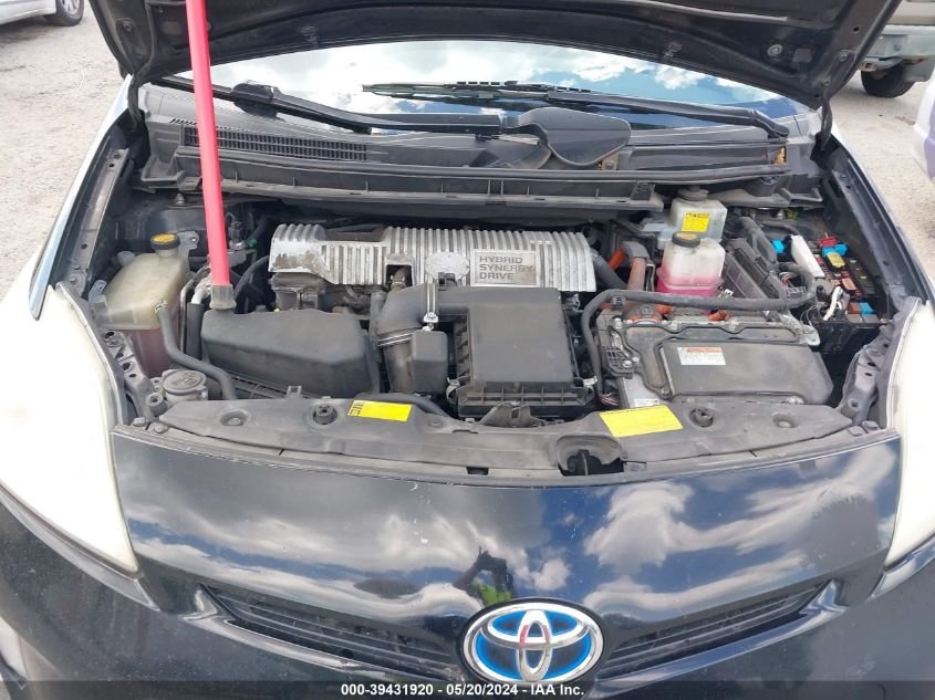 2013 Toyota Prius Two VIN: JTDKN3DU0D5657639 Lot: 39431920