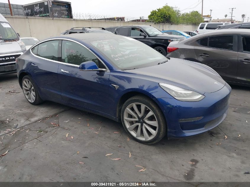 2020 Tesla Model 3 Standard Range Plus Rear-Wheel Drive/Standard Range Rear-Wheel Drive VIN: 5YJ3E1EA3LF630994 Lot: 39431921