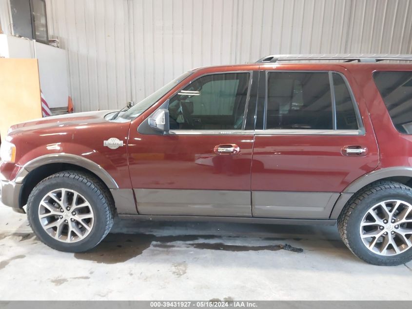 2015 Ford Expedition King Ranch VIN: 1FMJU1HT3FEF30130 Lot: 39431927