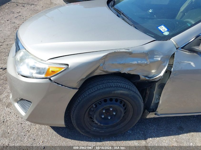 2013 Toyota Camry Le VIN: 4T4BF1FK4DR317396 Lot: 39431947