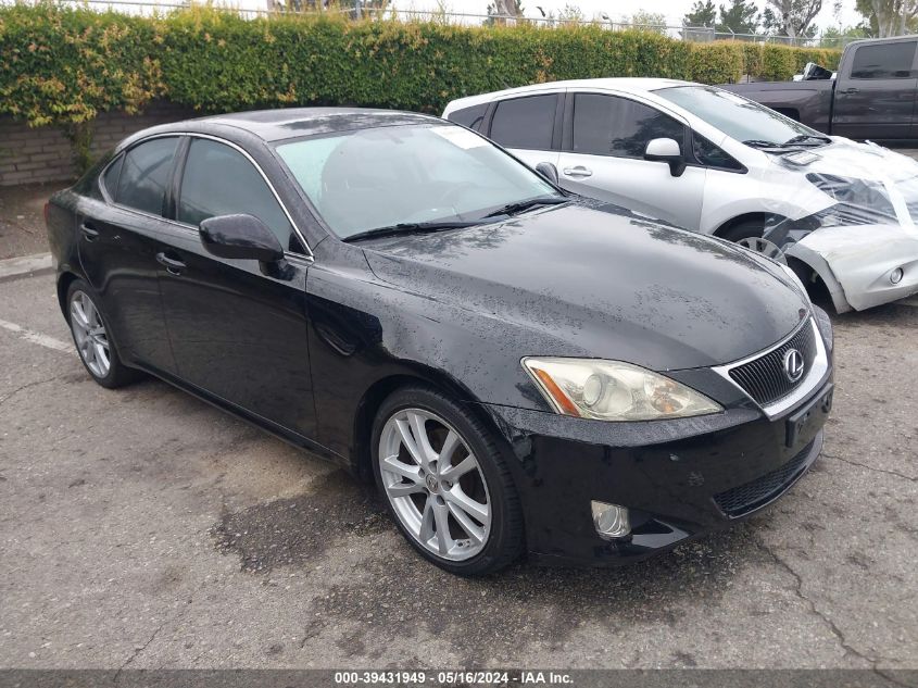 2006 Lexus Is 250 VIN: JTHBK262662006873 Lot: 39431949