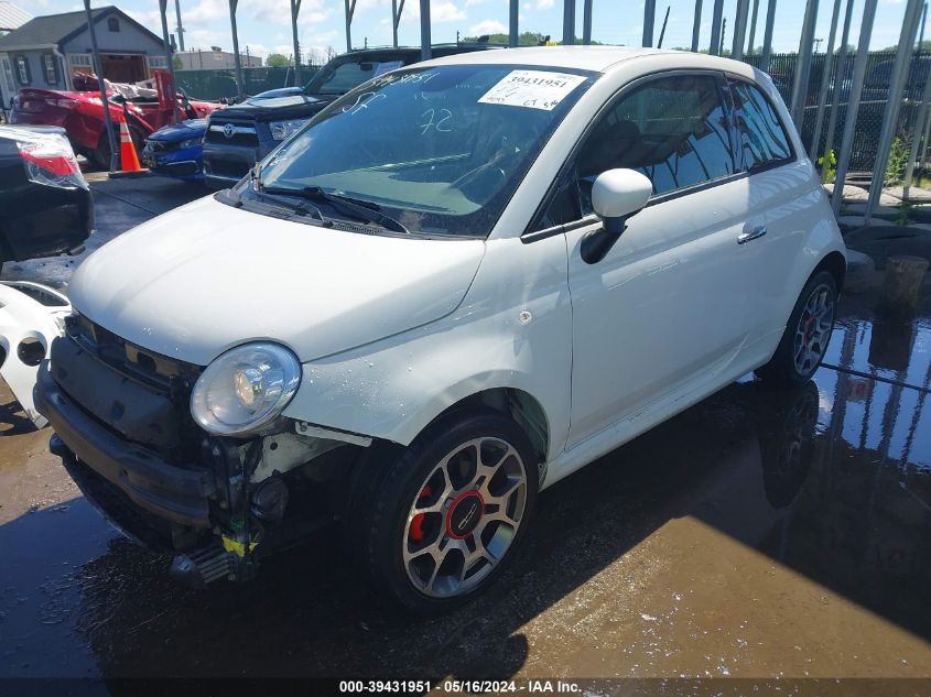 2015 Fiat 500 Sport VIN: 3C3CFFBR6FT508208 Lot: 39431951