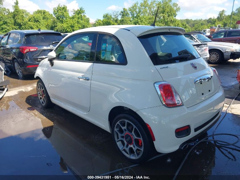 2015 Fiat 500 Sport VIN: 3C3CFFBR6FT508208 Lot: 39431951