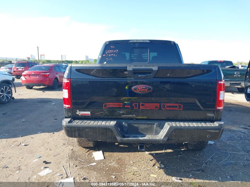 2018 Ford F-150 Xlt VIN: 1FTEW1E5XJKF70981 Lot: 39431957