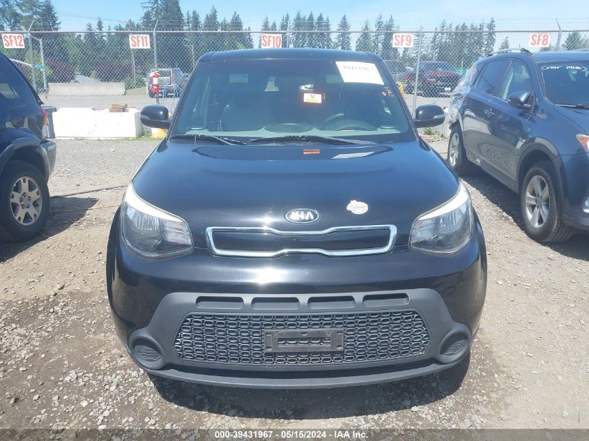 2014 Kia Soul + VIN: KNDJP3A54E7071311 Lot: 39431967