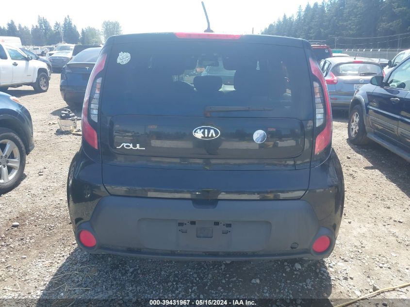 2014 Kia Soul + VIN: KNDJP3A54E7071311 Lot: 39431967