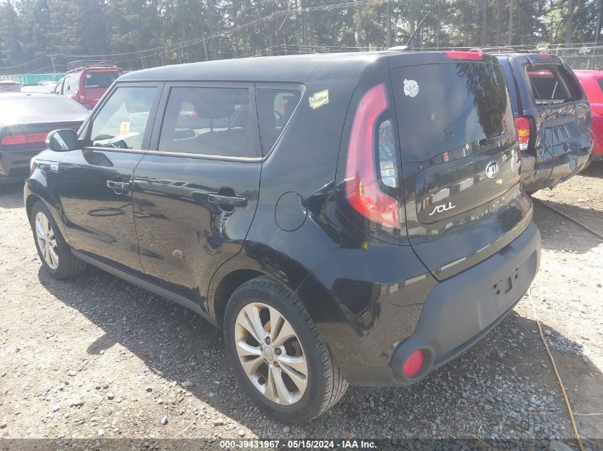 2014 Kia Soul + VIN: KNDJP3A54E7071311 Lot: 39431967