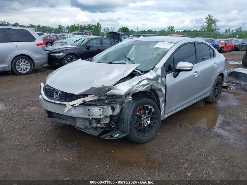 2014 HONDA CIVIC - 19XFB5F5XEE063432