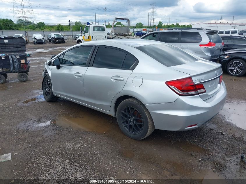 2014 HONDA CIVIC - 19XFB5F5XEE063432