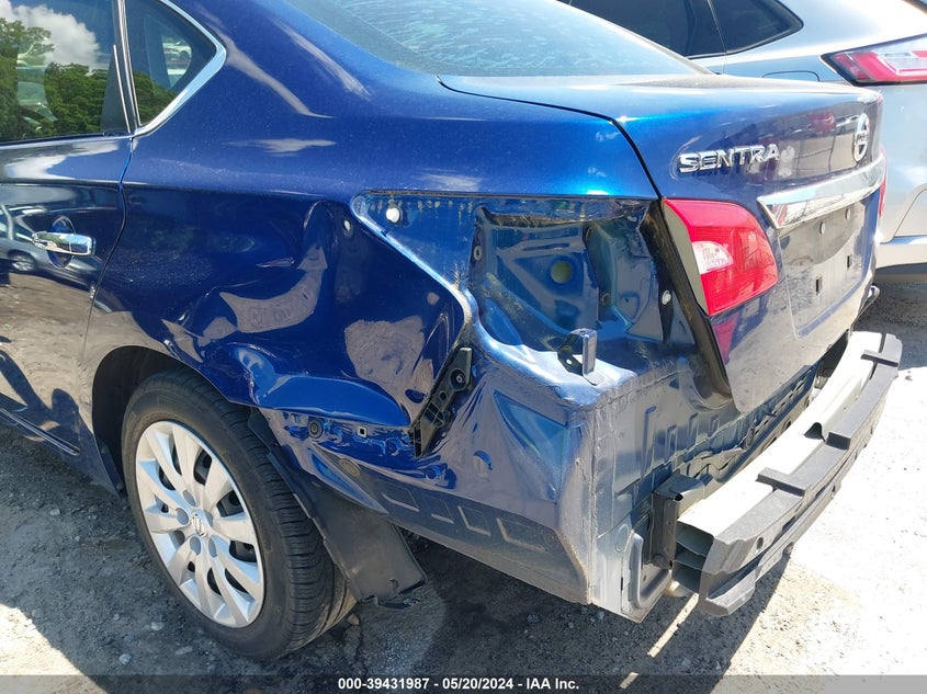 2018 Nissan Sentra S VIN: 3N1AB7AP1JY342568 Lot: 39431987