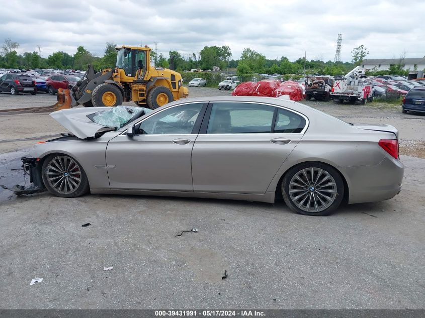 2012 BMW 740Li VIN: WBAKB4C58CC576369 Lot: 39431991