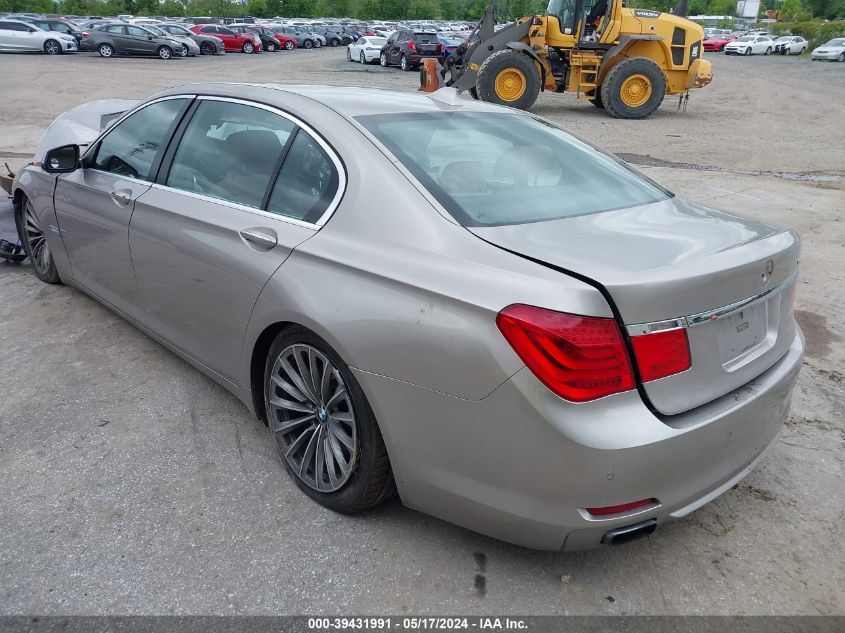 2012 BMW 740Li VIN: WBAKB4C58CC576369 Lot: 39431991