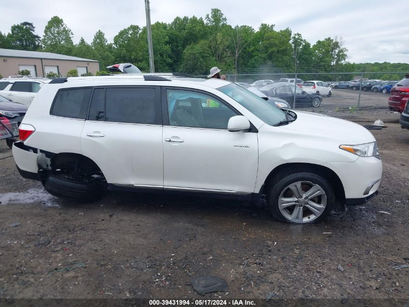 2012 Toyota Highlander Limited V6 VIN: 5TDDK3EH6CS162485 Lot: 39431994