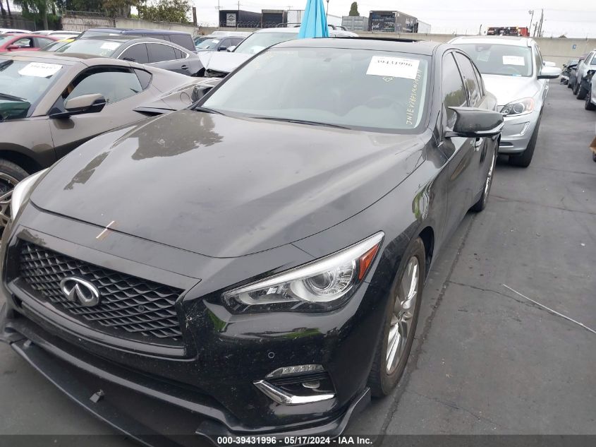 2021 Infiniti Q50 Luxe VIN: JN1EV7BP1MM705899 Lot: 39431996