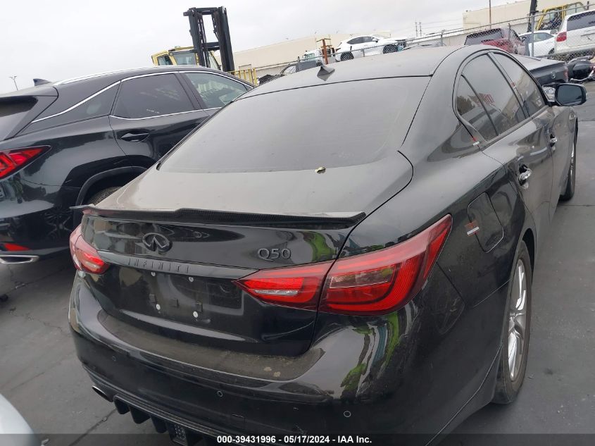 2021 Infiniti Q50 Luxe VIN: JN1EV7BP1MM705899 Lot: 39431996