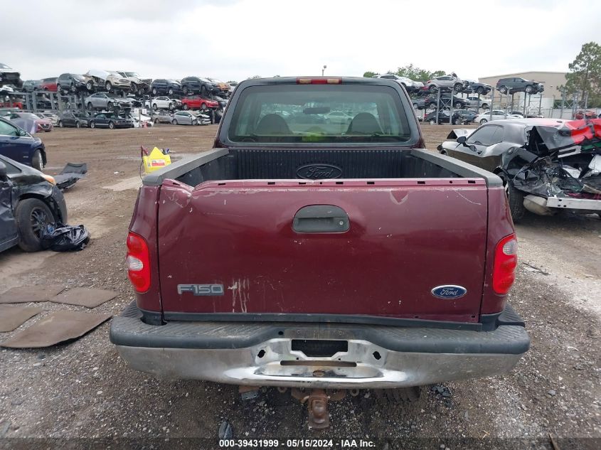 2001 Ford F-150 Lariat/Xl/Xlt VIN: 2FTRX07L81CA04505 Lot: 39431999