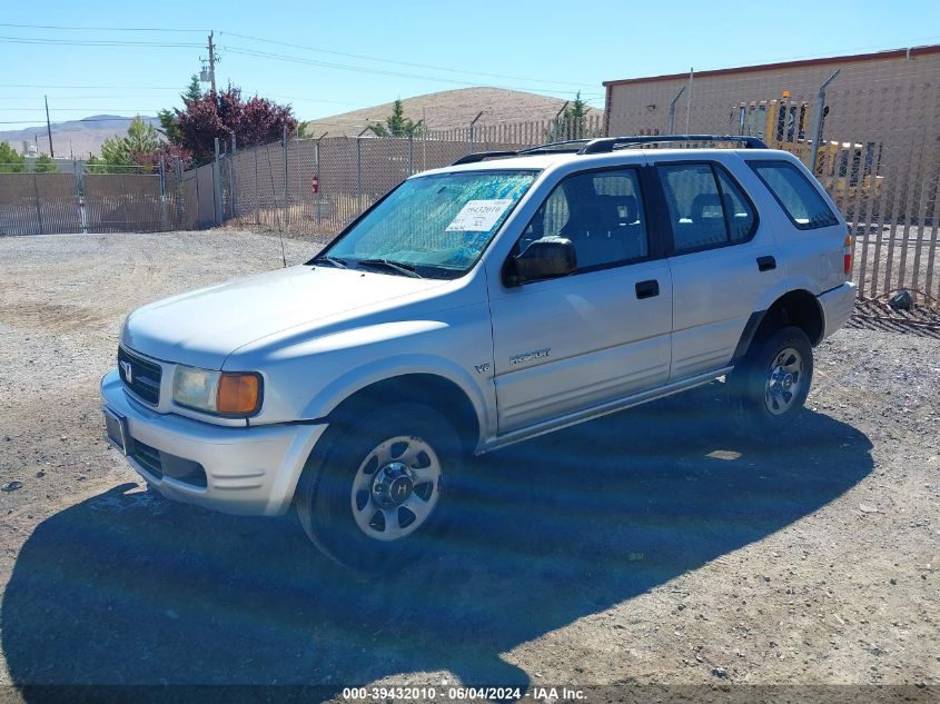 1998 Honda Passport Ex/Lx VIN: 4S6CK58W5W4407362 Lot: 39432010