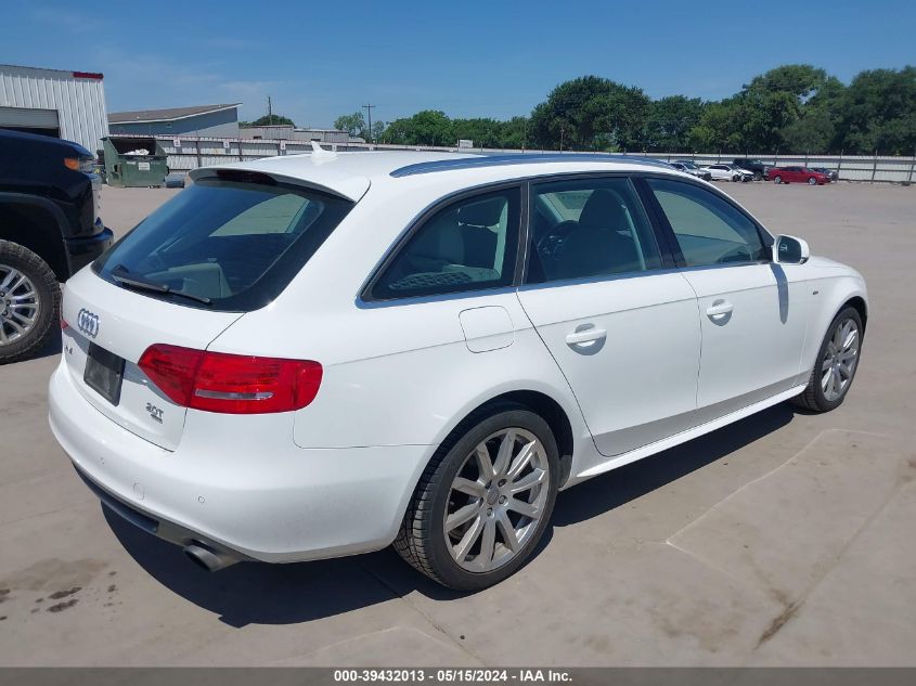 2012 Audi A4 2.0T Premium VIN: WAU4FBFL7CA090675 Lot: 39432013