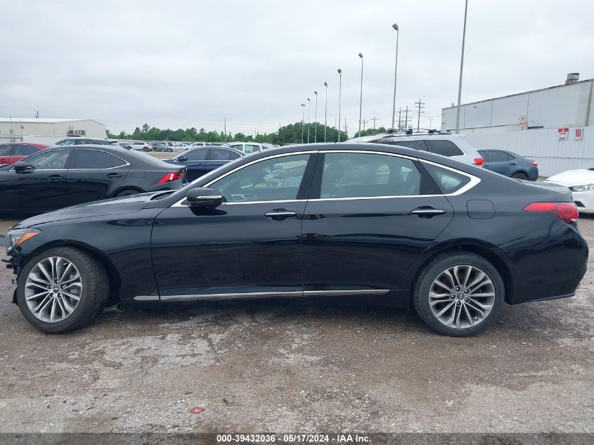 2015 Hyundai Genesis 3.8 VIN: KMHGN4JE4FU024574 Lot: 39432036