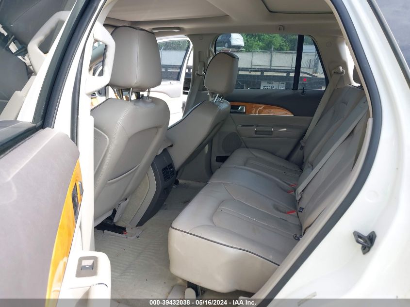 2012 Lincoln Mkx VIN: 2LMDJ6JK7CBL09808 Lot: 39432038