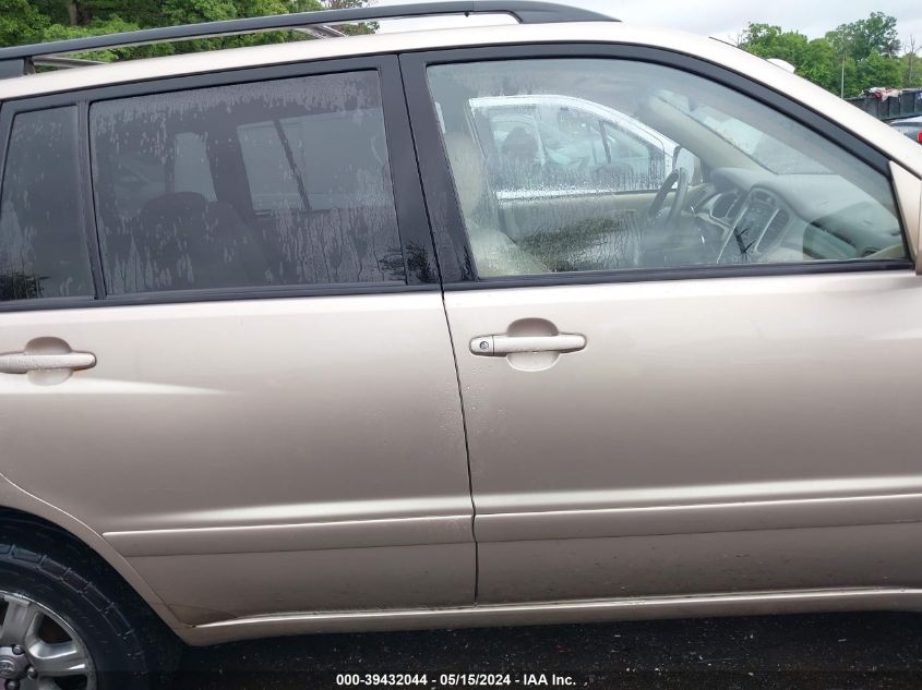 2007 Toyota Highlander V6 VIN: JTEHP21A770190872 Lot: 39432044