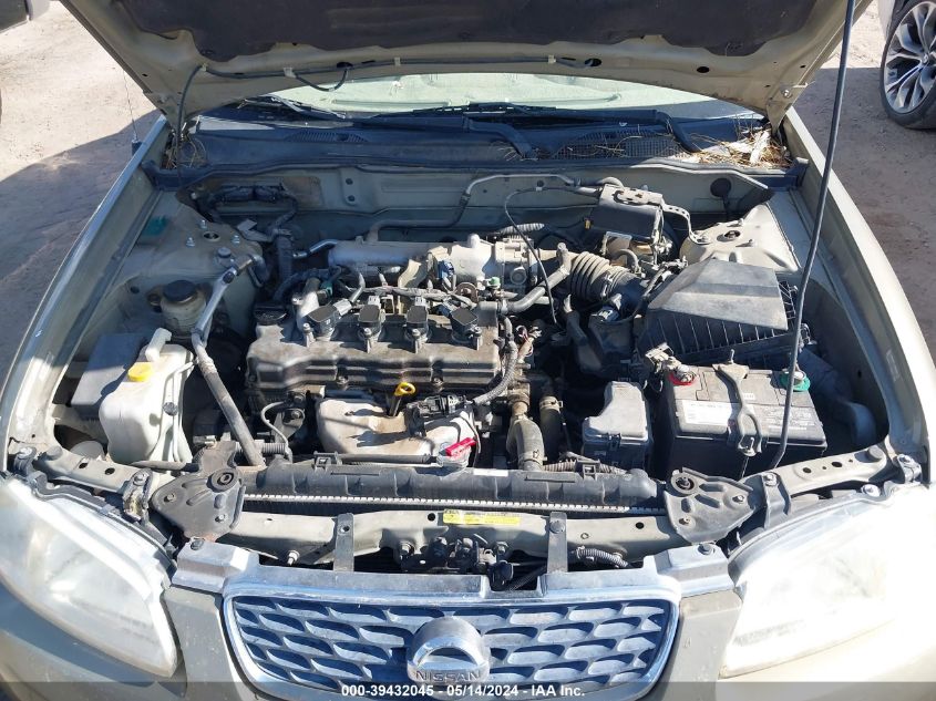 2003 Nissan Sentra Xe VIN: 3N1CB51D73L814775 Lot: 39432045