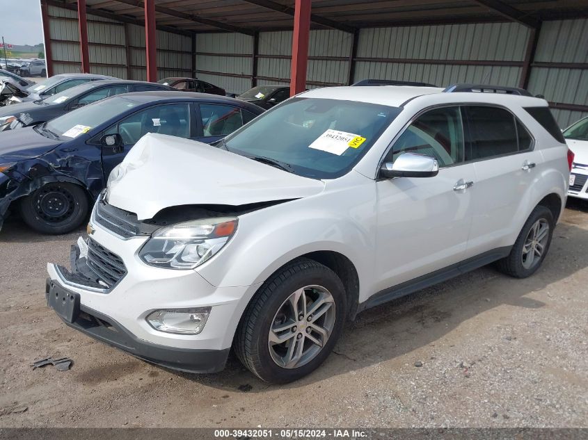 2016 Chevrolet Equinox Ltz VIN: 2GNFLGEK3G6163500 Lot: 39432051