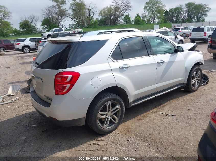 2016 Chevrolet Equinox Ltz VIN: 2GNFLGEK3G6163500 Lot: 39432051