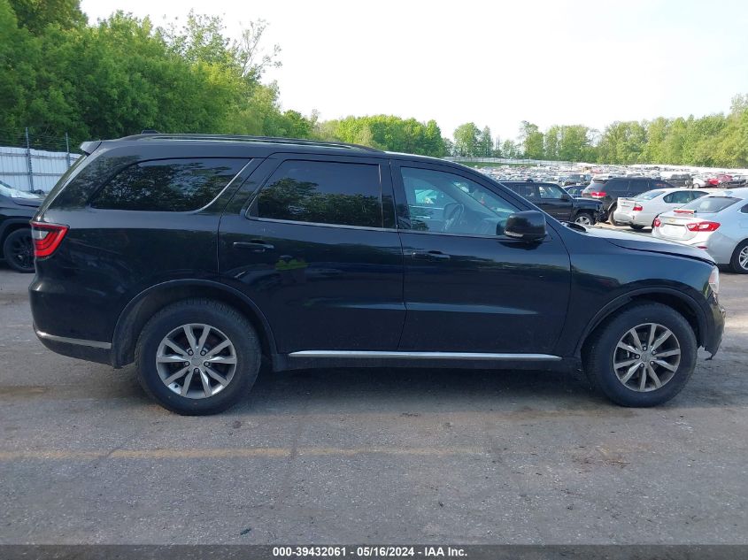 2015 Dodge Durango Limited VIN: 1C4RDJDG2FC202001 Lot: 39432061