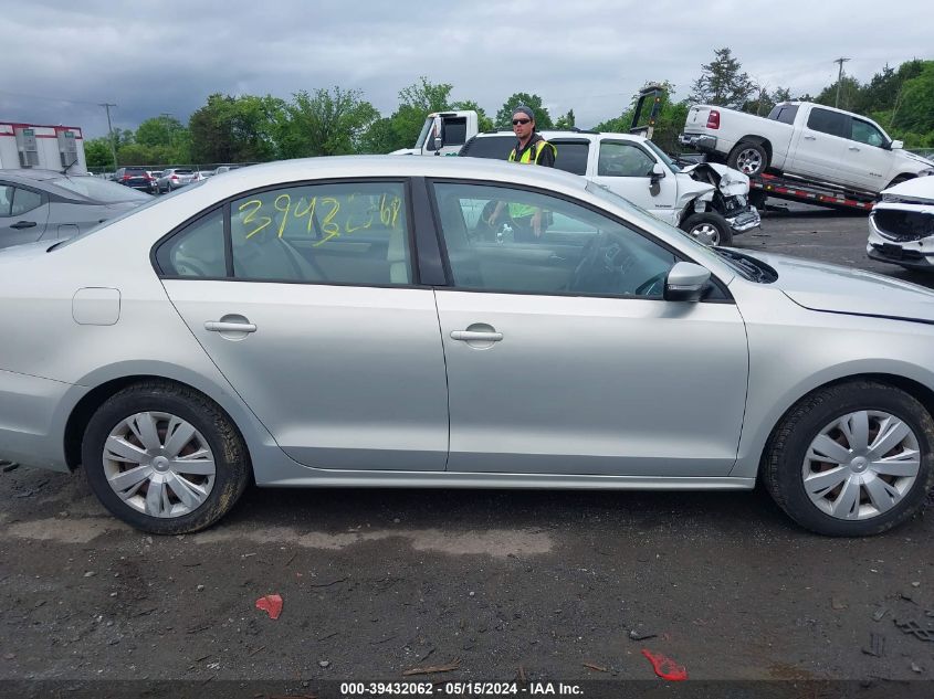 2011 Volkswagen Jetta 2.5L Se VIN: 3VWDX7AJ0BM386414 Lot: 39432062
