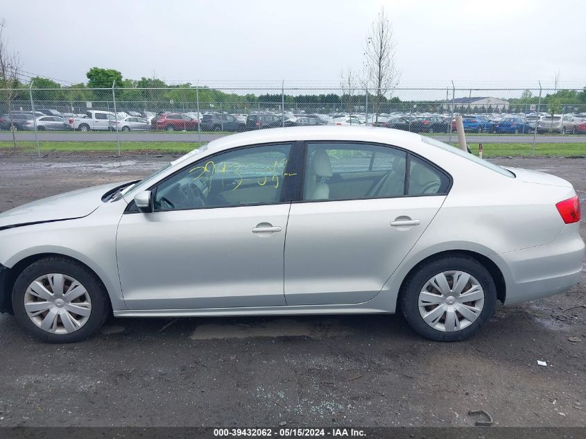 2011 Volkswagen Jetta 2.5L Se VIN: 3VWDX7AJ0BM386414 Lot: 39432062