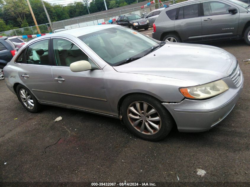 2006 Hyundai Azera Limited/Se VIN: KMHFC46F76A079346 Lot: 39432067