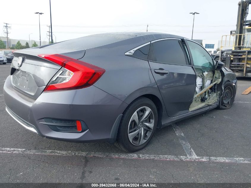 2020 Honda Civic Lx VIN: 2HGFC2F63LH500700 Lot: 39432068