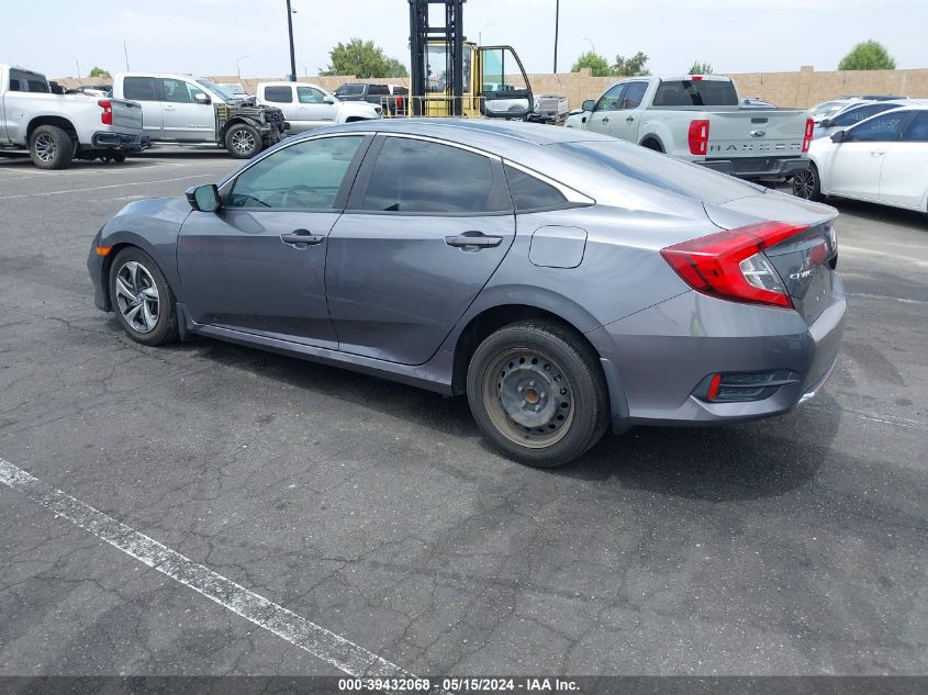 2020 Honda Civic Lx VIN: 2HGFC2F63LH500700 Lot: 39432068