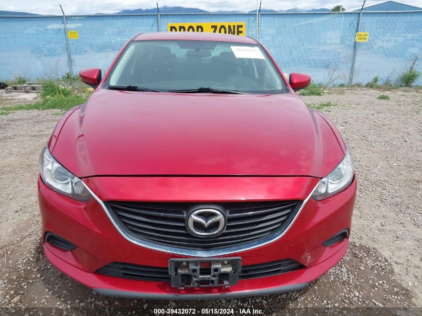 2014 Mazda Mazda6 I Touring VIN: JM1GJ1V69E1134781 Lot: 39432072